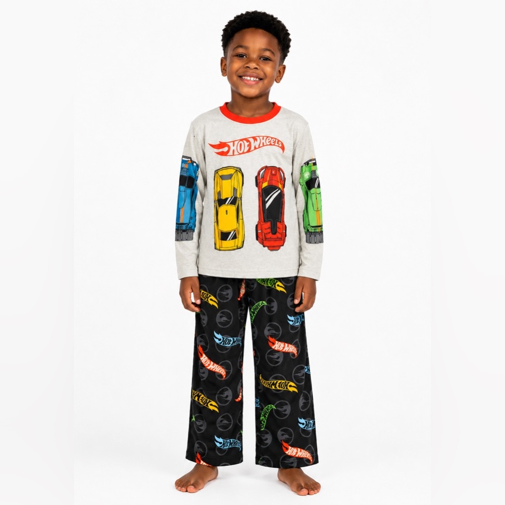 Hot Wheels Pajama Set